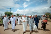 Arus kedatangan 4.366 warga negara asing dari 48 negara menuju Lampung untuk menghadiri Tabligh Akbar Internasional Indonesia.